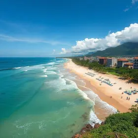 praias próprias para banho SP