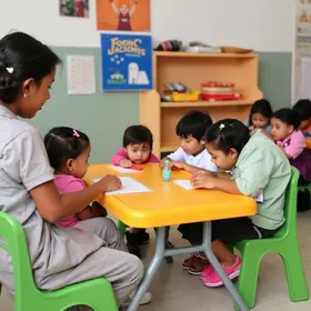 fila de espera nas creches