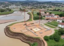 obras São Vicente alagamentos