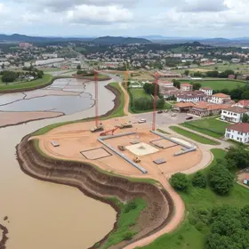 obras São Vicente alagamentos