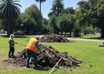 limpeza e retirada de entulhos