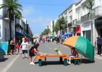 Rua de Lazer em São Vicente