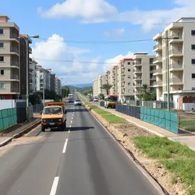 obras de pavimentação