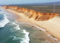 erosão em praias
