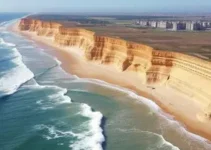 erosão nas praias