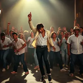 flash mob Michael Jackson