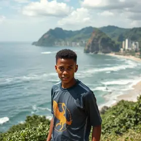 Neymar em São Vicente