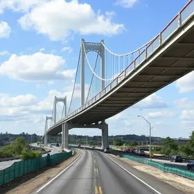 Ponte Pênsil melhorias pavimento
