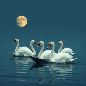 Um Lobo Entre os Cisnes