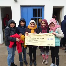 solidariedade que aquece