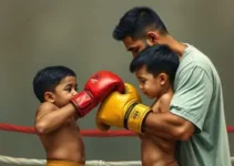 boxe em família