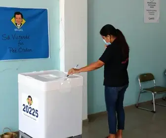 votação em São Vicente